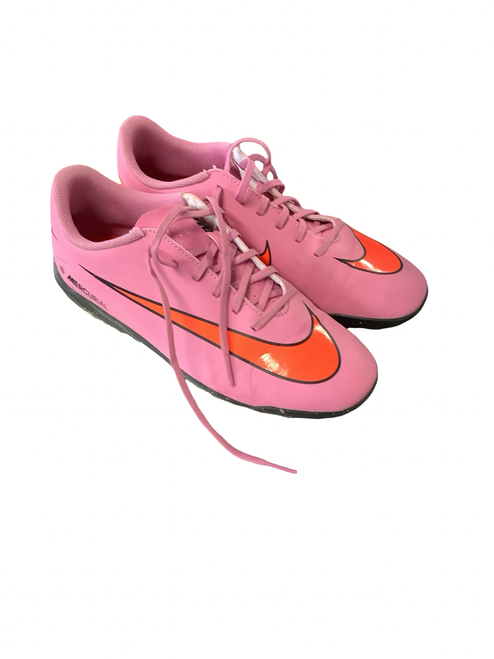 Vist Large View of Product Image Which is Used Adidas Soccer Cleats White Senior 8