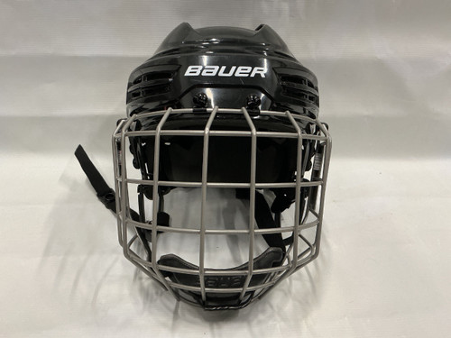 Vist Large View of Product Image Which is Used Bauer IMS 5.0 Helmet Cage Combo Black MD