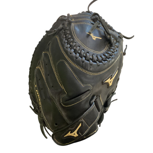Vist Large View of Product Image Which is Used Mizuno GXS50PF3 BB/SB Catchers RH Throw Black 34"