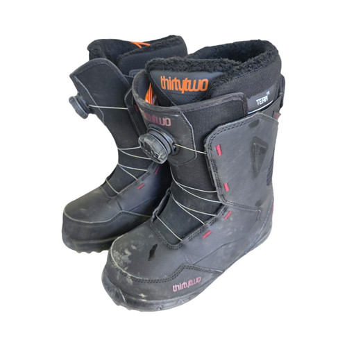 Vist Large View of Product Image Which is Used ThirtyTwo ZEPHYR BOA BOOTS WOMENS 7.5 Womens Snowboard Boots Black Senior 7.5