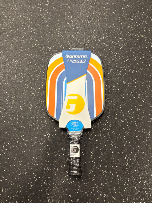 Vist Large View of Product Image Which is Used Gamma Sports NWT ATOMIC 5.0 Pickleball Racquet Orange
