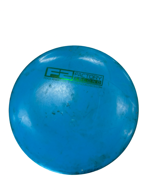 Vist Large View of Product Image Which is Used Innova F2 TL Disc Golf Driver Royal Blue
