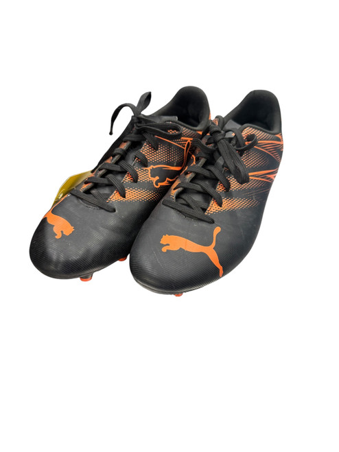 Vist Large View of Product Image Which is Used Puma Soccer Cleats Black Senior 8.5
