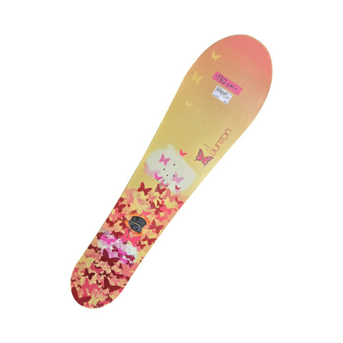 Vist Large View of Product Image Which is Used Burton GINGER 130 BOARD Girls Snowboard Only Yellow 130 cm