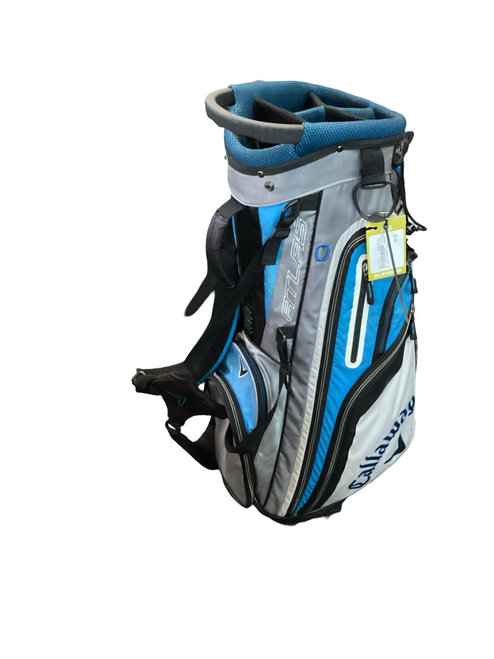 Vist Large View of Product Image Which is Used Callaway ATLAS Mens Stand Bag Navy Blue