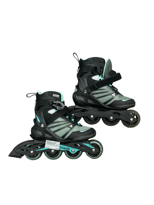 Vist Large View of Product Image Which is Used Rollerblade ROLLERBLADE ZETRA BLADE SKATES Senior Roller Quad Skates Black Senior 7