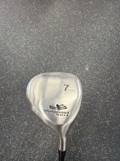 Vist Large View of Product Image Which is Used Wedgewood SILVER IR SERIES 7 IRON Mens Fairway Wood RH 7 Wood
