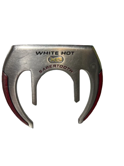 Vist Large View of Product Image Which is Used Odyssey WHITE HOT SABERTOOTH XG Mens Putter RH