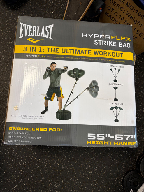 Vist Large View of Product Image Which is Used Everlast HYPERFLEX STRIKE BAG Boxing Bag Stand