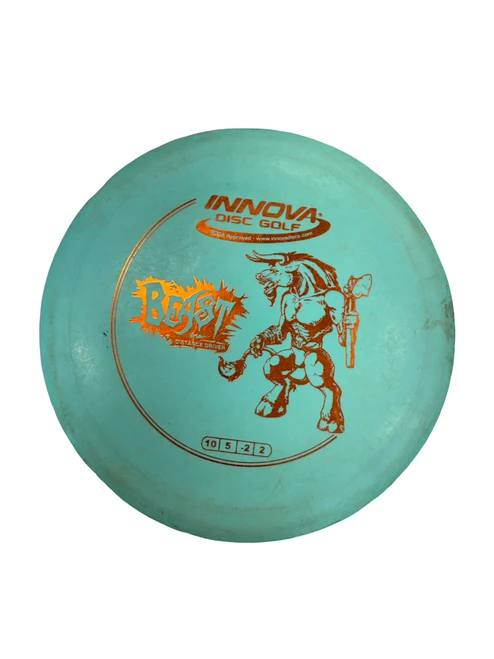 Vist Large View of Product Image Which is Used Innova BEAST Disc Golf Driver Carolina Blue