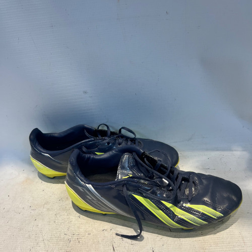 Vist Large View of Product Image Which is Used Adidas Soccer Cleats Navy Blue Senior 10.5