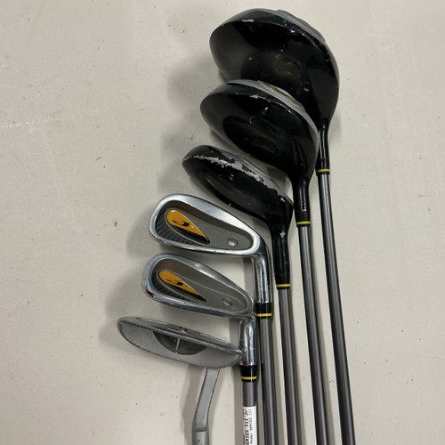 Vist Large View of Product Image Which is Used Walter Hagen SERIES III Jr Package Set RH Black 6 Piece