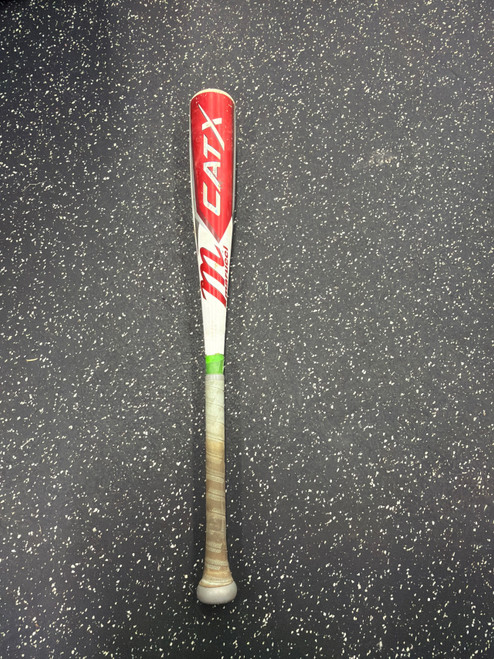 Vist Large View of Product Image Which is Used Marucci CAT X BB/SB USSSA 2 3/4 Bat 27"