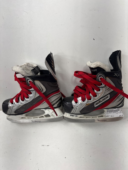 Vist Large View of Product Image Which is Used Bauer VAPOR X1.0 Youth Hockey Skate Youth 09.0