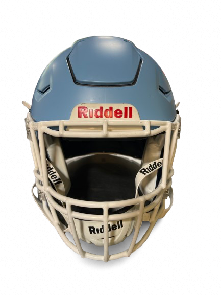 Vist Large View of Product Image Which is Used Riddell RIDDELL SPEED FLEX FB HELMET FB Helmet Carolina Blue LG