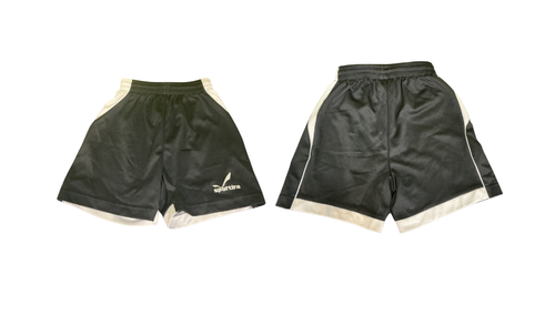 Vist Large View of Product Image Which is Used SPORTIRA Soccer Shorts Yth Black SM