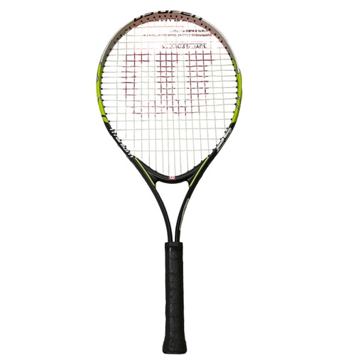 Vist Large View of Product Image Which is Used Wilson US OPEN 25 Junior Tennis Racquet Green 25"