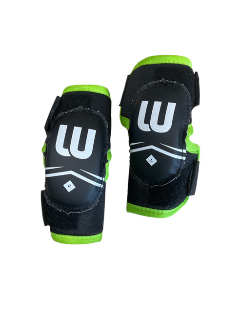 Vist Large View of Product Image Which is Used WinnWell NXT Youth Elbow Pads SM