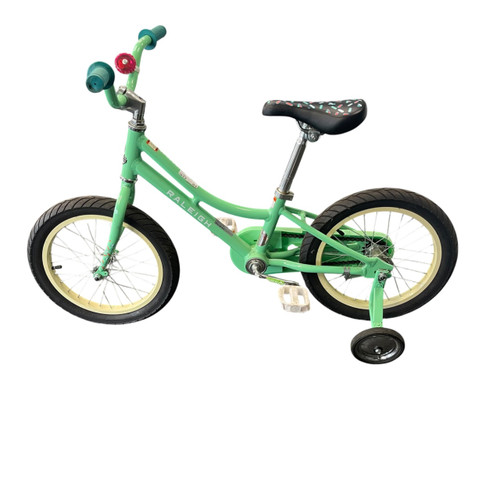 Vist Large View of Product Image Which is Used Raleigh USED BIKE BMX Bike Boys Green 16"