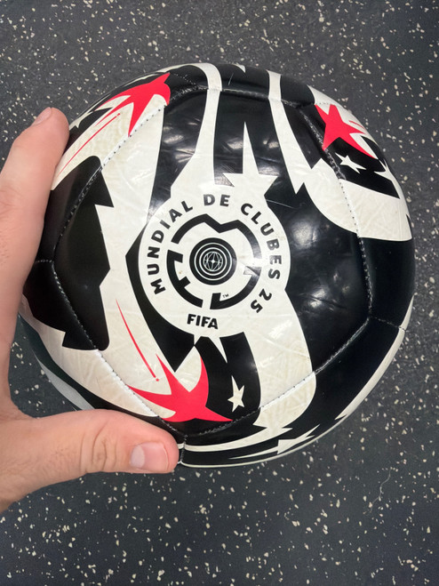 Vist Large View of Product Image Which is Used MUNDIAL DE CLUBES 25 All Size Soccer Ball Black And White 4
