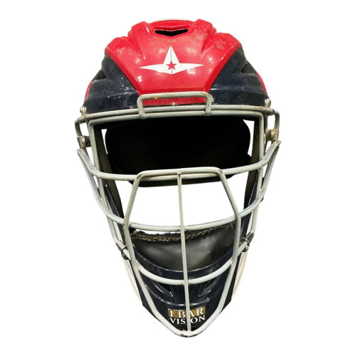 Vist Large View of Product Image Which is Used All-Star SYSTEM 7 Catchers Helmet w/Mask None One Size