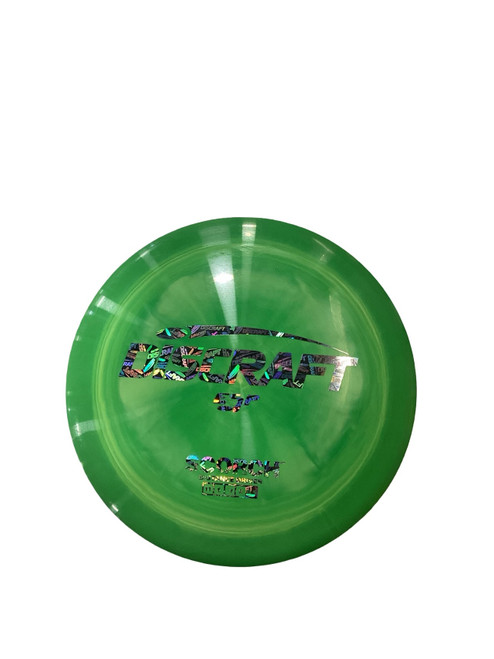 Vist Large View of Product Image Which is Used Discraft SC Disc Golf Driver Green
