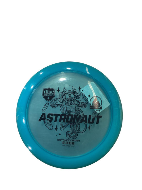 Vist Large View of Product Image Which is Used Discmania ACTIVE PREMIUM ASTRONAUT Disc Golf Driver Royal Blue