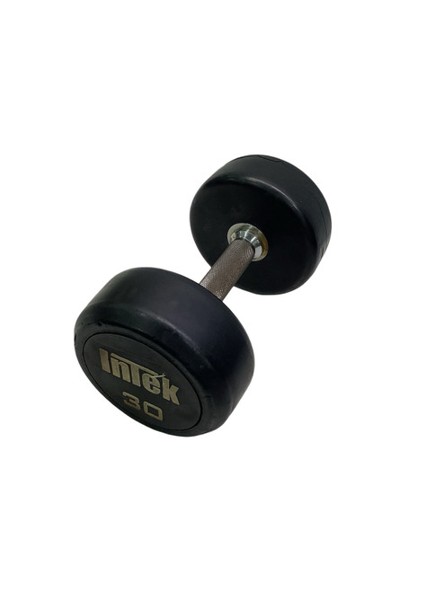 Vist Large View of Product Image Which is Used INTEK 30 LB DUMBELL Hex Dumbbell (Each) 30 lb