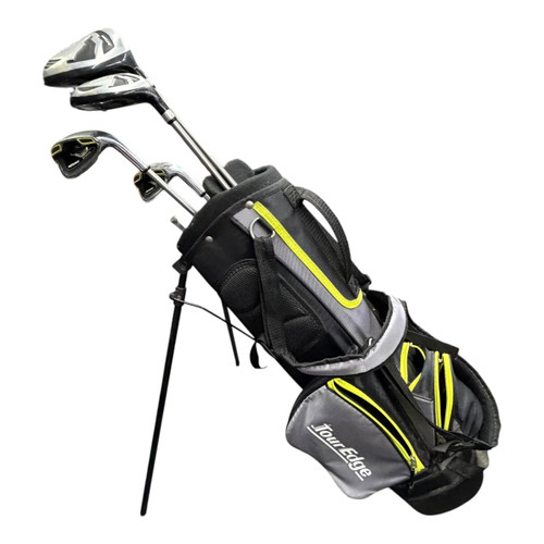 Vist Large View of Product Image Which is Used Tour Edge HL-J 6-8 Jr Package Set RH Black And Neon Green 6 Piece