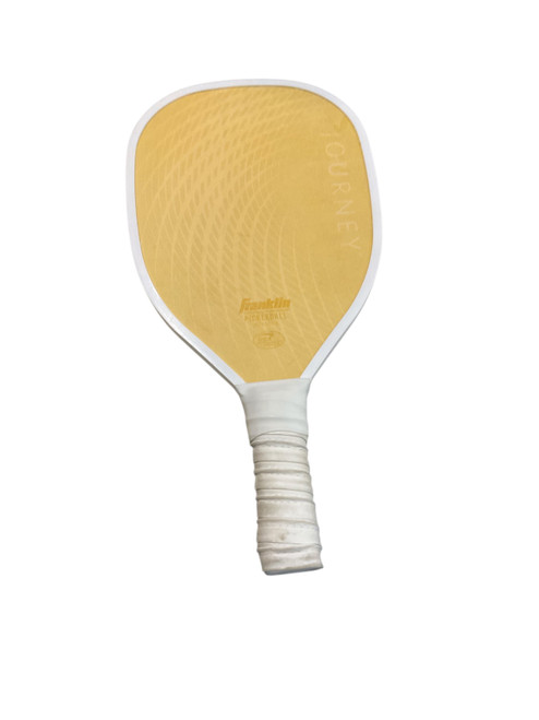 Vist Large View of Product Image Which is Used Franklin JOURNEY Pickleball Racquet Yellow