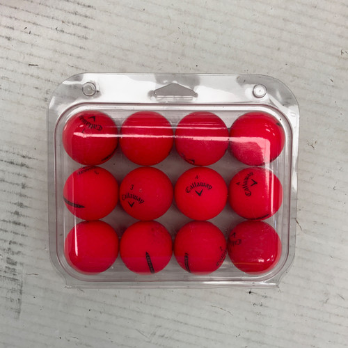 Vist Large View of Product Image Which is Used Callaway SUPERFAST RED 12 Pack - Golf Balls