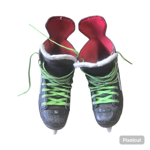 Vist Large View of Product Image Which is Used Bauer X350 SKATES SZ6 Senior Hockey Skate Senior 6