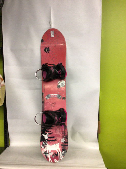 Vist Large View of Product Image Which is Used Spice LOLA JUNIOR Girls Board/Binding Pink 118 cm