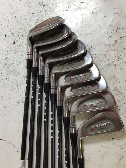 Vist Large View of Product Image Which is Used Adams Golf ASSAULT Mens Iron Set LH 3I-GW/AW