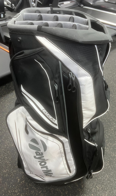 Vist Large View of Product Image Which is Used Taylormade CATALINA Mens Cart Bag Black