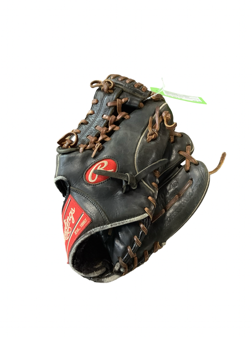 Vist Large View of Product Image Which is Used Rawlings GAMER SERIES 11.5 RHT BB/SB Glove RH Throw Black 11 1/2"