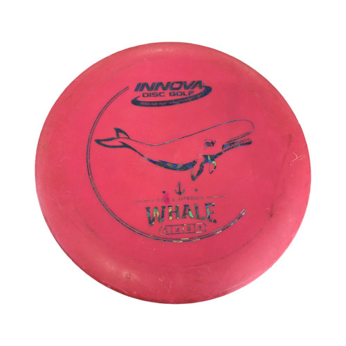 Vist Large View of Product Image Which is Used Innova DX WHALE Disc Golf Putter Pink