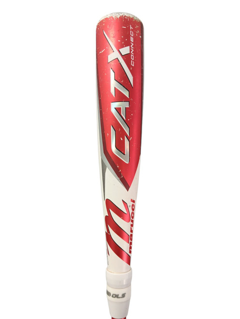 Vist Large View of Product Image Which is Used Marucci CAT X CONNECT BB/SB USSSA 2 3/4 Bat 28"