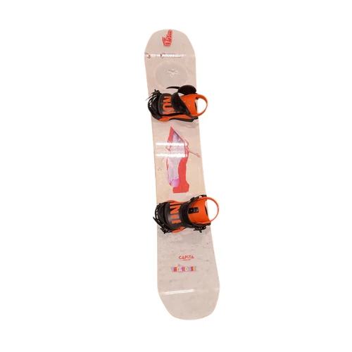 Vist Large View of Product Image Which is Used Capita DEFENDERS OF AWESOME 56 Mens Board/Bindings White 156 cm