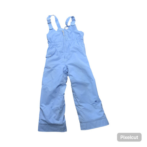 Vist Large View of Product Image Which is Used Obermeyer YOUTH SNOW BIB SZ6 Snow Bibs Y Sky Blue SM