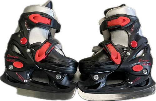 Vist Large View of Product Image Which is Used ADJ SKATES Boys Softboot Skate Black Adjustable