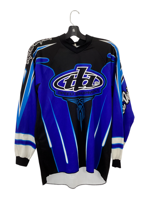 Vist Large View of Product Image Which is Used Troy Lee Designs Adult Top Royal Blue MD