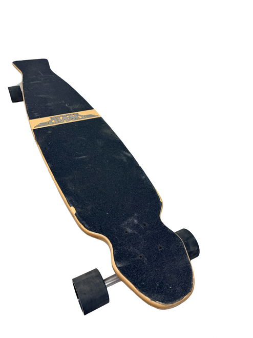 Vist Large View of Product Image Which is Used Gravity Board 47" Hyper Carve "Film Strip" Double Drop Complete Skateboard / Longboard