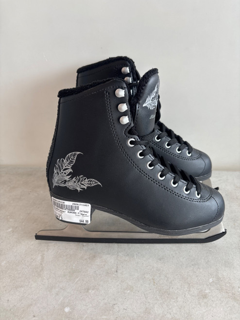 Vist Large View of Product Image Which is Used Bladerunner AURORA WomensFigure Skate Black Senior 6