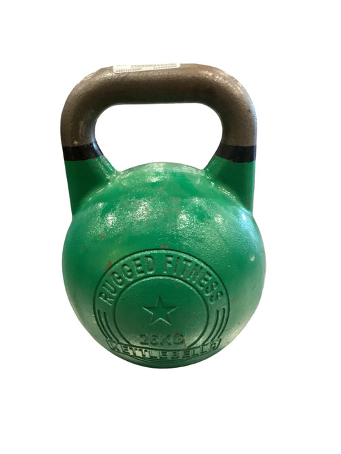 Vist Large View of Product Image Which is Used Kettle Dumbbell (Each) Green 55 lb