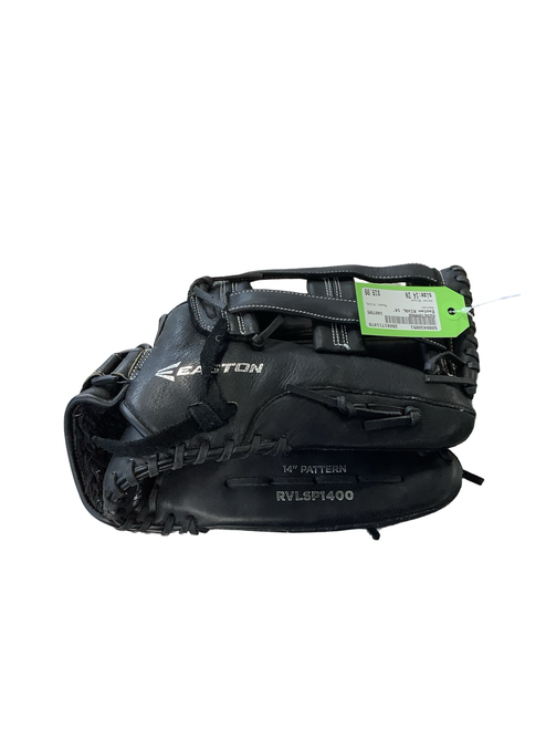 Vist Large View of Product Image Which is Used Easton RIVAL BB/SB Glove RH Throw Black 14"