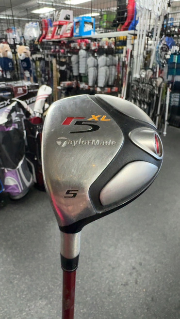 Vist Large View of Product Image Which is Used Taylormade R5 XL Mens Fairway Wood LH 5 Wood