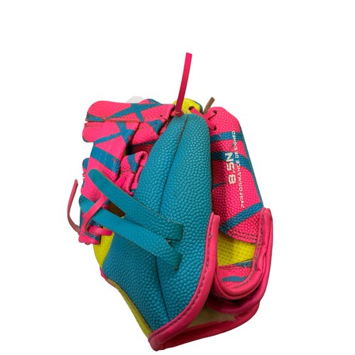 Vist Large View of Product Image Which is Used Franklin AIR TECH 8.5N BB/SB Glove RH Throw Royal Blue 8"