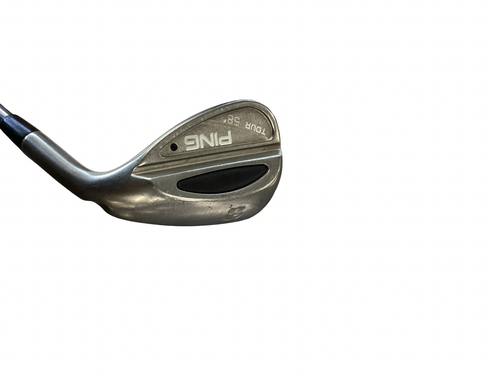 Vist Large View of Product Image Which is Used Ping TOUR 58 DEGREE BLACK DOT Golf Wedge Mens RH 58 Degree
