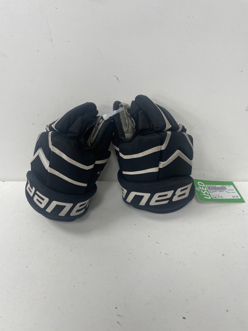 Vist Large View of Product Image Which is Used Bauer LEGACY Junior Gloves Black 10"